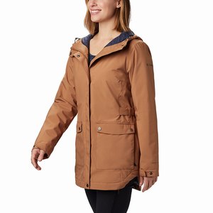 Columbia Here and There™ Insulated Trench Jacka Dam Bruna (SHUYK5742)